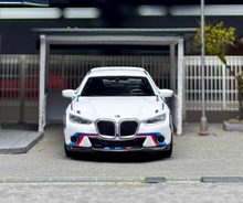 Load image into Gallery viewer, MINIGT 1:64 White BMW 3.0 CSL Coupe #50 Sports Model Diecast Metal Car New Collection