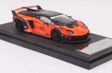 Load image into Gallery viewer, Star 1:64 Orange Aventador LP700-4 GT EVO #53 LBWK Model Diecast Metal Car New