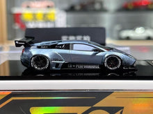 Load image into Gallery viewer, 404Error 1:64 Ice Blue Murcielago LBWK Spoiler Sports Model Diecast Resin Car