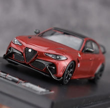 Load image into Gallery viewer, MG 1:64 Red Romea GTAm Sedan Sports Model Diecast Metal Car New Collection