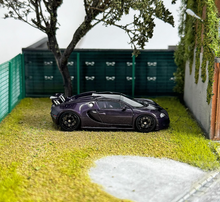 Load image into Gallery viewer, LJM 1:64 Purple Chiron Veyron Racing Sports Model Diecast Resin Car New