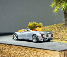 Load image into Gallery viewer, LCD 1:64 Silver Zonda C12 Sports Model Diecast Metal Car New Collection