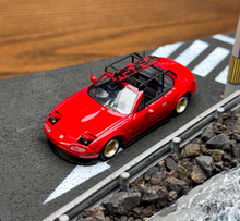 Load image into Gallery viewer, MT 1:64 Red Miata MX5 Eunos Roadster Camper Sports Model Diecast Metal Car New Collection