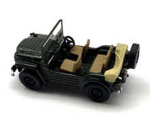 Load image into Gallery viewer, 1:76 RASC Fire Army SUV Off Road Convertible Classic Model Diecast Metal Car
