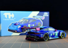 Load image into Gallery viewer, TH 1:64 Blue 911 GT3 R #90 24h 2025 Racing Sports Model Diecast Metal Car New Collection