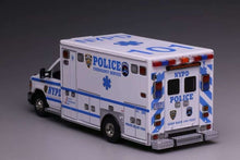Load image into Gallery viewer, 1:64 596 White E450 Ambulance Police Emergency Van Model Diecast Metal Car New Collection