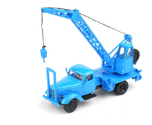 Load image into Gallery viewer, XCARTOYS 1:64 Blue FAW Jiefang CA10 Crane Truck Model Diecast Metal Car New