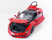 Load image into Gallery viewer, Bburago 1:24 Red SF90 Stradale Racing Sports Model Toy Diecast Metal Car BN