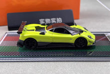 Load image into Gallery viewer, U2 1:64 Green Zonda Tricolore Racing Sports Model Diecast Resin Car New Collection