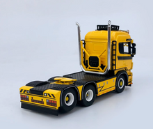 Load image into Gallery viewer, Revive 1:64 Yellow Scania R Tractor Unit Truck Model Diecast Metal Car New