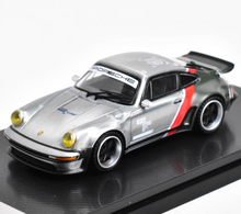 Load image into Gallery viewer, RM 1:64 Silver Singer Turbo Study 930 Classic Model Diecast Metal Car New