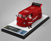 Load image into Gallery viewer, MS 1:64 Christmas T1 Van RWB 964 992 GT3 RS Figure Model Diecast Metal Car New Collection