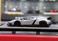 Load image into Gallery viewer, DMH 1:64 Silver Veneno Racing Sports Model Diecast Resin Car BN