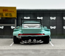 Load image into Gallery viewer, SW 1:64 Green RWB 993 Racing Sports Classic Model Diecast Metal Car New Collection