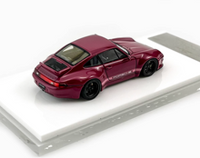 Load image into Gallery viewer, MY64 1:64 Dark Red Gnuther Werks 911 400R Sports Model Diecast Resin Car New Collection