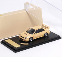 Load image into Gallery viewer, 1:64 Furuya HEC Yellow Impreza WRX STI VII 7 Sports Model Diecast Metal Car