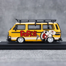 Load image into Gallery viewer, Mortal 1:64 Yellow VW T3 Multi Van Camper Sport Model Diecast Metal Car BN