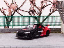 Load image into Gallery viewer, Mortal 1:64 Black S660 Advan Convertible Sports Model Diecast Metal Car New