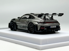 Load image into Gallery viewer, 1:64 LMLF Grey 911 992 GT3 RS Racing Sports Model Diecast Metal Car New Collection