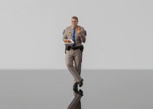 Load image into Gallery viewer, 1:64 Painted Figure Model Miniature Resin Diorama Policeman Police Officers Set
