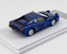 Load image into Gallery viewer, XF 1:64 Blue Testarossa F110 Racing Sports Diecast Model Metal Car New Collection