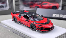 Load image into Gallery viewer, HKM 1:64 Red Mansory F9xx Convertible Sports Model Diecast Metal Car New Collection