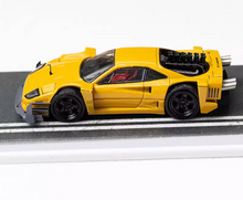 Load image into Gallery viewer, DCM 1:64 Yellow F40 Custom Racing Sports Model Diecast Metal Car New Collection
