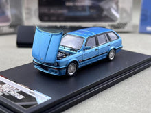 Load image into Gallery viewer, Mortal 1:64 Ice Blue E30 Touring Wagon Sports Model Diecast Metal Car New Collection