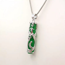 Load image into Gallery viewer, Nature Jade Phoenix Pendant Necklace Gift Jewelry charm Blessing Lucky Fortune d