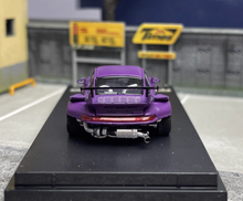 Load image into Gallery viewer, SW 1:64 Purple 993 Rotana RWB Widebody Classic Sports Model Diecast Metal Car
