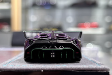 Load image into Gallery viewer, DMH 1:64 Purple Veneno Super Racing Sports Model Diecast Resin Car New Collection