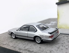Load image into Gallery viewer, SW 1:64 Silver E24 635 CSI coupe Classic Sports Model Diecast Metal Car New