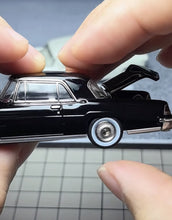 Load image into Gallery viewer, GFCC 1:64 Black 1956 Continental Mark II Classic Model Diecast Metal Car New Collection