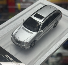 Load image into Gallery viewer, King 1:64 Silver E63 AMG Estate S211 Wagon Sports Model Diecast Metal Car New Collection