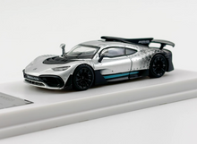Load image into Gallery viewer, LMLF 1:64 Silver AMG One Super Racing Sports Model Diecast Metal Car New Collection