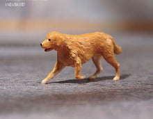 Load image into Gallery viewer, 1:64 Painted Figure Model Miniature Resin Diorama Running Man Lady Dog Sand Toy New