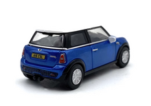 Load image into Gallery viewer, 1:76 Blue Mini Copper S Sports Model Diecast Metal Car