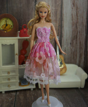 Load image into Gallery viewer, Barbie Doll Clothes 11.5" Girl Party Wear Fashion Outfits Wedding Short Dress Gowns