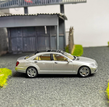 Load image into Gallery viewer, MH 1:64 Silver S-Class S600L W221 Luxury Sedan Sports Model Diecast Metal Car