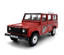 Load image into Gallery viewer, 1:76 Red Land Rover Defender 110 V6 ORV Classic Model Diecast Metal Car New Collection