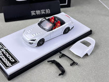 Load image into Gallery viewer, MT 1:64 JDM White S2000 Spoon Racing Sports Model Diecast Metal Car New Collection