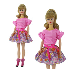 Load image into Gallery viewer, Barbie Doll Clothing 11.5" Girl Wear Fashion Outfits 1/6 Top Skirt Pants Jeans Bag