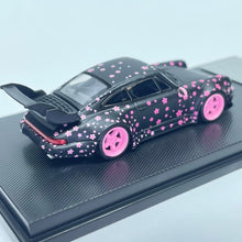 Load image into Gallery viewer, MC 1:64 Black Pink Sakura RWB 964 Widebody Sports Model Diecast Metal Car New Collection