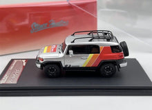 Load image into Gallery viewer, SH 1:64 Silver FJ Cruiser Off Road SUV Sports Model Diecast Metal Car New Collection