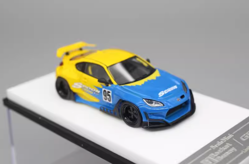 Scalemini 1:64 GR86 Spoon Rocket Bunny Sport Model Diecast