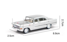 Load image into Gallery viewer, XCARTOYS 1:64 Silver Hongqi CA72 Luxury Sedan Model Diecast Metal Car New