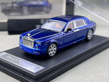 Load image into Gallery viewer, SW 1:64 Blue Phantom VII 7 Luxury Sedan Sports Model Diecast Metal Car New Collection