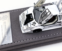Load image into Gallery viewer, Topart 1:64 White LBWK Countach Racing Sports Model Diecast Metal Car New Collection