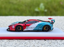 Load image into Gallery viewer, Scalemini 1:64 458 hublot 07# LBWK Racing Sports Model Diecast Resin Car New