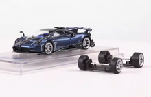 Load image into Gallery viewer, CM 1:64 Blue Carbon Imola Super Racing Sports Model Diecast Metal Car New